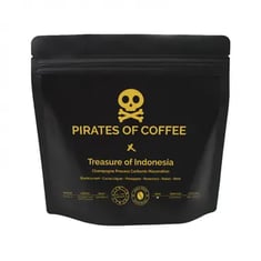 القراصنة - TREASURE OF INDONESIA معالجة Carbonic Maceration Natural فلتر) 250 غرام