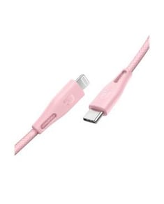 كيبل راف باور USB-C إلى لايتنينق بطول 1.2 متر - وردي