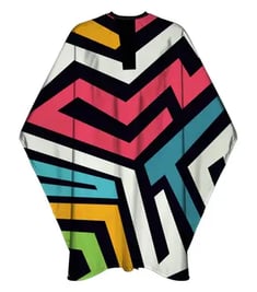 مريلة حلاقة ملونة من باربر