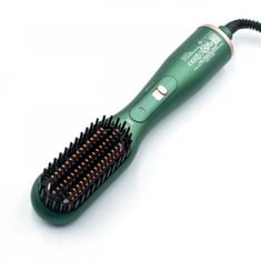 يونايتد بروفيشنال - مشط مصفف الشعر الكهربائي لون اخضر NU-K302