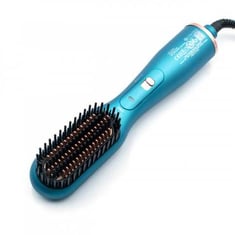 يونايتد بروفيشنال - مشط مصفف الشعر الكهربائي لون ازرق NU-K302