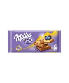 ميلكا : شوكولاته مع بسكويت تاك