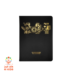 فيفا | دفتر ملاحظات من الجلد الصناعي الأسود - مونديال قطر 2022