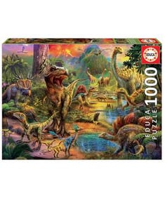 تركيبة عالم الديناصورات : 1000 قطعة