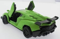 لعبة سيارة رياضية معدنية خضراء