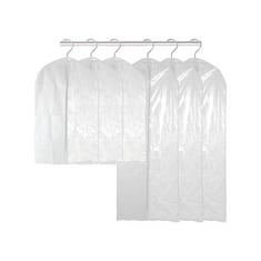 غطاء فساتين أبيض نصف شفاف