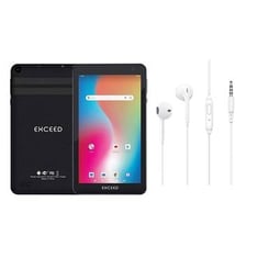  إكسيد تابلت EX7W4 شريحة واحدة 6.95 بوصة بذاكرة رام 2GB وذاكرة داخلية 32GB يدعم 4G LTE والوايفاي - أسود