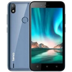 لافا هاتف بينكو Y40 ثنائي الشريحة بذاكرة رام سعة 1GB وذاكرة داخلية سعة 32GB ويدعم 4G LTE - أزرق داكن