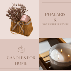 Cozy Cashmere Candle - شمعة الكشمير الدافئ