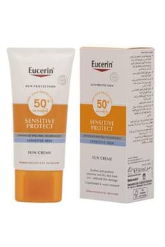 Eucerin Sun Creme SPF 50+ واقي الشمس 50ML من يوسرين