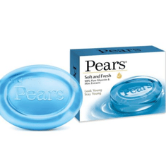صابون ناعم ومنعش بخلاصة النعناع من بيرز - Pears Soft and fresh soap with mint extract 