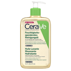 زيت رغوي ومرطب للبشرة العادية إلى الجافة جدا من سيرافي 473مل - CeraVe Foaming Cleansing Oil for Normal to Very Dry Skin 473ML