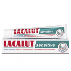 معجون اسنان للاسنان الحساسة لاكالوت 75 مل -  Lacalut sensitive Toothpaste 75 ml