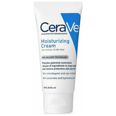 كريم مرطب للبشرة العادية الى الجافة من سيرافي 56 م -   CeraVe Moisturizing Cream normal - dry skin 56 ml 