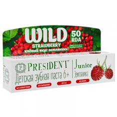 معجون اسنان جونيور+6 توت بري من بريزيدنت - President toothpaste Junior+6 cranberry