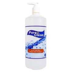 معقم فوري لليدين 1لتر من بيور اند كلين   - Pure &amp; Clean Instant hand sanitizer 1 liter