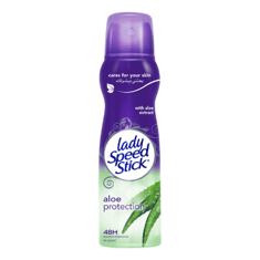 مزيل عرق بخاخ بالصبار من ليدي ستيك 150مل - Lady stick deodorant spray with aloe vera 150ml