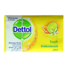 صابون منعش بالليمون من ديتول 165جم - Dettol Fresh Lemon Bar Soap 165gm