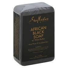 الصابون الاسود الافريقي الصلب من شيا مويستشر -  Shea Moisture African Black Soap Troubled Skin 