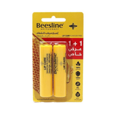مرطب شفاه خالي من النكهة قطعتين من بيزلين - Beesline flavor free lip balm 2pcs