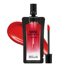 تنت ملمع وملون الشفايف أحمر كرزي لامع من بيوستا - Beausta Lip color &amp; gloss tint - shine cherry red