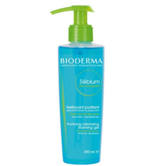 غسول سيبيوم جل من بيوديرما 200 مل - Bioderma Sebium Cleansing Gel Face Wash 200 ML 