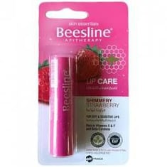 مرطب شفايف تألق الفراولة من بيزلين - Beesline Lip Care Shimmery Strawberry 