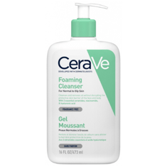 منظف رغوي للبشرة العادية الى الدهنية من سيرافي 473مل - CeraVe Foaming Cleanser for normal to oily skin 473ml