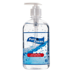 معقم فوري لليدين 500مل من بيور اند كلين   - Pure &amp; Clean Instant hand sanitizer 500ml 