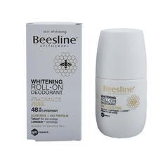 مزيل عرق دوار مبيض خالي من العطر من بيزلين 50 مل - Beesline Whitening Roll-on Deodorant fragrance free 50 ml