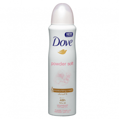 مزيل عرق بخاخ باودر سوفت من دوف 150 مل -Dove deodorant powder soft spray 150 ml
