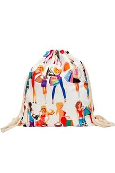 Women's Patterned Multi-color Backpack