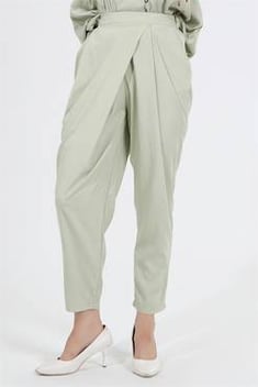 Women's Basic Mint Green Pants