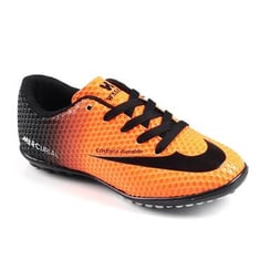 Boy's Orange Football Shoes