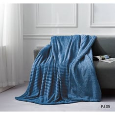 بطانية قياس مفرد مبطنة فرو - 180x240 سم - كانون