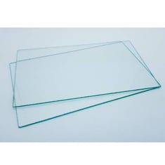 زجاج مربع شفاف