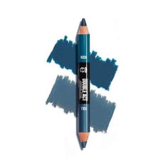 قلم ظل جفون دبل اكت ذو طرفين من ايكو - أزرق - 8غ