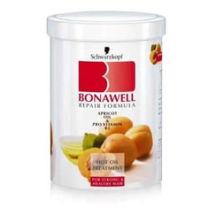 أفضل حمامات الزيت للشعر التالف بوناويل شوارزكوف  بالمشمش كبير (Bonawell Schwarzkopf) - 810 مل