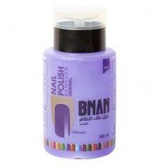 مزيل طلاء الأظافر باللوز سهل الاستخدام وسريع الفعالية (Bnan) - 180مل