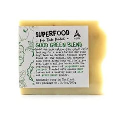 صابون طبيعي يدوي سوبرفود مزيج  جيد الخضراء 100g