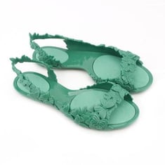 Sunies Butterfly Green Sandals