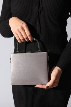 Women's Stylish Platinum Bag