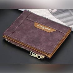 محفظة الرجال الفاخرة محفظة جديدة ضئيلة محافظ الرجال الجلود قصيرة حاملي بطاقات الائتمان عملة المحافظ الأعمال 