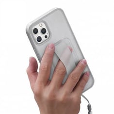 جراب UNIQ HYBRID HELDRO المضاد للميكروبات لهواتف IPHONE  الايفون ابل بأصداراتها  - فروست طبيعي