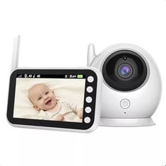 جهاز مراقبة الطفل مع كاميرا 2.4G اللاسلكية شاشه 4.3 بوصة