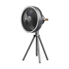 Camping Fan with LED Lantern: 8000mAh Rechargeable Tent Light Fan with 2 Lighting Modes, 4 Speeds,  Desk Fan for Camping Office Fishing 