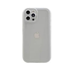 علبة هاتف واضحة للسيليكون مقاوم للصدمات لـ iPhone 13 12 11 14 Pro Max XR X XS 7 8 بالإضافة إلى غطاء شفاف للكاميرا
