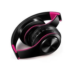 سماعات رأس Bluetooth AYVVPII مع ميكروفون اللاسلكي سماعات الرأس الاستريو للموسيقى لجهاز iPhone Samsung Xiaomi MP3 Sports