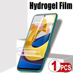 Front 1-2pcs الشاشة واقي هيدروجيل فيلم لـ Xiaomi Poco M4 X4 X3 NFC M3 M2 Reloaded F2 F3 Pro F4 GT 5G Film Poko