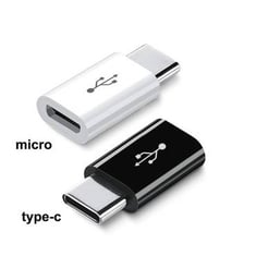 LED VYOPBC LED USB 3.0 إلى النوع C محول OTG إلى USB C USB-A إلى موصل أنثى MICRO USB Type-C لمحولات Samsung Xiaomi Poco